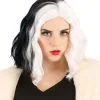 Partytime Costume & Lingerie (Yiwu) Factory Trendy Cruella De Vil Wig For Women From Disney's 101 Dalmatians -Disney Costumes Sales 101 dalmatians trendy cruella wig 1