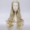 Gold 70cm Game Of Thrones Season 7 Daenerys Targaryen Cosplay Wig -Disney Costumes Sales 116