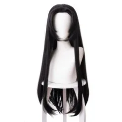 Black 80cm Demon Slayer: Kimetsu No Yaiba Kanae Kocho Cosplay Wig