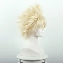 Light Yellow 35cm My Hero Academia Katsuki Bakugo Kacchan Cosplay Wig -Disney Costumes Sales COS 009 03 65
