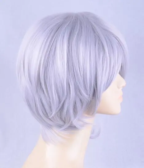 Grey 35cm Danganronpa V3: Killing Harmony Kirumi Tojo Cosplay Wig 4 Grey 35cm Danganronpa V3: Killing Harmony Kirumi Tojo Cosplay Wig - Image 2