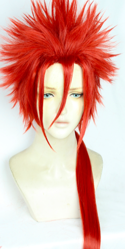 Red 75cm Final Fantasy VII Remake Reno Cosplay Wig