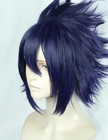 Blue 30cm My Hero Academia Boku No Hero Academia Tamaki Amajiki Suneater Cosplay Wig 4 Blue 30cm My Hero Academia Boku No Hero Academia Tamaki Amajiki Suneater Cosplay Wig - Image 2