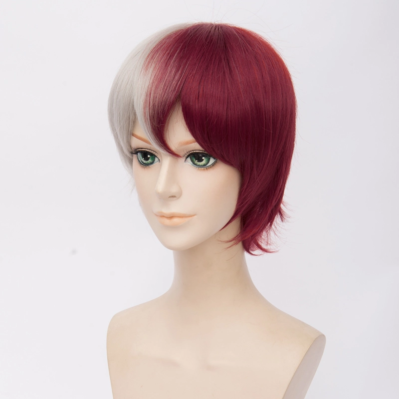 30cm My Hero Academia Shoto Todoroki Cosplay Wig 4 30cm My Hero Academia Shoto Todoroki Cosplay Wig - Image 2