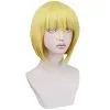 Gold 30cm Fire Force Iris Cosplay Wig 2 Gold 30cm Fire Force Iris Cosplay Wig -Disney Costumes Sales COS 018 01 166