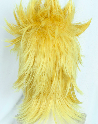 Gold 35cm JoJo's Bizarre Adventure: Phantom Blood Dio Brando Cosplay Wig 5 Gold 35cm JoJo's Bizarre Adventure: Phantom Blood Dio Brando Cosplay Wig - Image 3