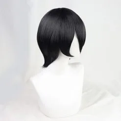 Black 30cm Attack On Titan: The Final Season Mikasa Ackerman Cosplay Wig 8 Black 30cm Attack On Titan: The Final Season Mikasa Ackerman Cosplay Wig -Disney Costumes Sales COS 019 02 190