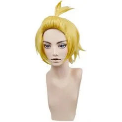 Gold 30cm Fire Force Arthur Boyle Cosplay Wig