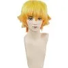 30cm Demon Slayer: Kimetsu No Yaiba Zenitsu Agatsuma Cosplay Wig -Disney Costumes Sales COS 024 01 137