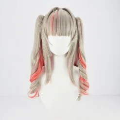 60cm Virtual YouTuber Makaino Ririmu Cosplay Wig