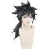 45cm Black Demon Slayer: Kimetsu No Yaiba Giyu Tomioka Cosplay Wig -Disney Costumes Sales COS 026 01 132