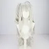 Silver 80cm Virtual YouTuber Kuzuha Sanya Cosplay Wig -Disney Costumes Sales COS 026 01 271