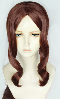 Brown 70cm Fate/Grand Order Leonardo Da Vinci Cosplay Wig -Disney Costumes Sales COS 028 01 169 1
