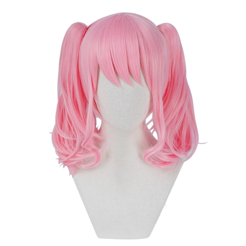 Pink 35cm BanG Dream! Pastel*Palettes Maruyama Aya Cosplay Wig 4 Pink 35cm BanG Dream! Pastel*Palettes Maruyama Aya Cosplay Wig - Image 2