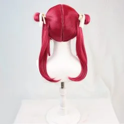 Red 45cm Virtual YouTuber Houshou Marine Cosplay Wig 7 Red 45cm Virtual YouTuber Houshou Marine Cosplay Wig -Disney Costumes Sales COS 031 02 162
