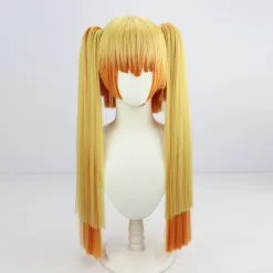 65cm Demon Slayer: Kimetsu No Yaiba Zenitsu Agatsuma Female Cosplay Wig
