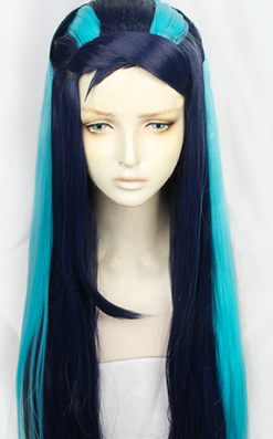 100cm Pokemon Sword And Shield Nessa Cosplay Wig