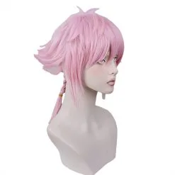 Pink 40cm Granbelm Mangetsu Kohinata Cosplay Wig