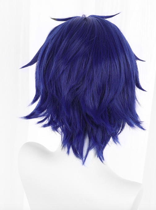 Blue 30cm SSSS.Dynazenon Yomogi Asanaka Cosplay Wig 5 Blue 30cm SSSS.Dynazenon Yomogi Asanaka Cosplay Wig - Image 3
