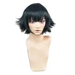 Black 30cm To The Abandoned Sacred Beasts Hank Henriette Cosplay Wig