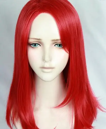 Red 50cm Fate/Grand Order Tristan Cosplay Wig 4 Red 50cm Fate/Grand Order Tristan Cosplay Wig - Image 2