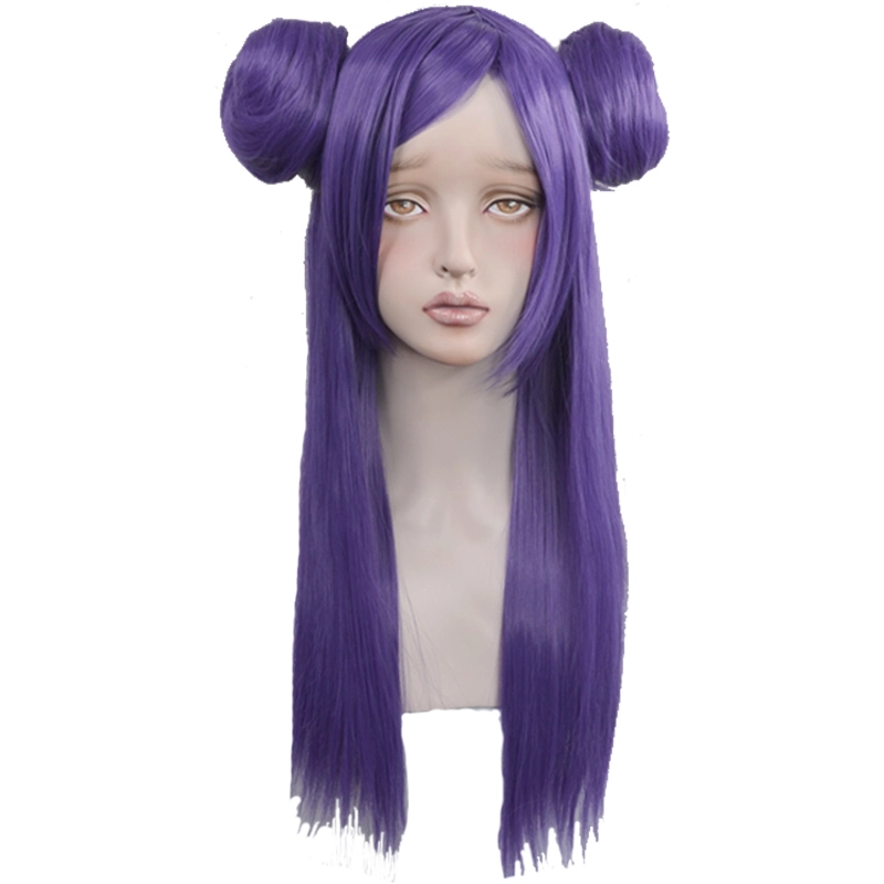 Purple 60cm Ranma 1/2 Shampoo Cosplay Wig 3 Purple 60cm Ranma 1/2 Shampoo Cosplay Wig