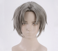 Grey 30cm Sarazanmai Mabu Akutsu Cosplay Wig