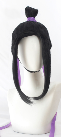 Black 40cm Mo Dao Zu Shi Jiang Cheng Cosplay Wig