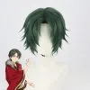 Green 30cm Ensemble Stars Keito Hasumi Cosplay Wig -Disney Costumes Sales COS 049 01 168