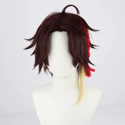 35cm Virtual YouTuber Saegusa Akina Cosplay Wig -Disney Costumes Sales COS 052 01 143 2