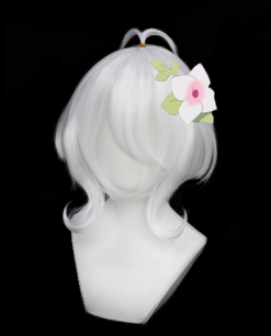 White 35cm Princess Connect! Re:Dive Kokkoro Natsume Cosplay Wig