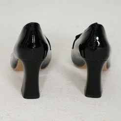 Wednesday Wednesday Addams Black Party Dress Cosplay Shoes -Disney Costumes Sales COS 053 03 84