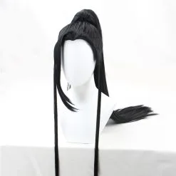 Black 90cm Mo Dao Zu Shi Jin Guangshan Cosplay Wig