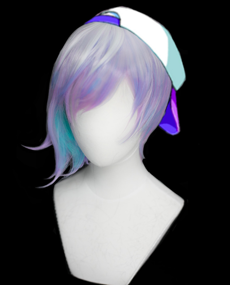 30cm Paradox Live Kanata Yatonokami Cosplay Wig 4 30cm Paradox Live Kanata Yatonokami Cosplay Wig - Image 2