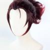 Brown And Red 30cm Demon Slayer: Kimetsu No Yaiba Tanjiro Kamado Cosplay Wig -Disney Costumes Sales COS 059 01 39