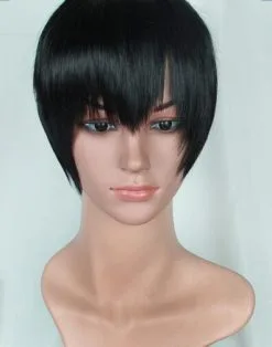 Black 30cm Yuri!!! On Ice Phichit Chulanont Cosplay Wig