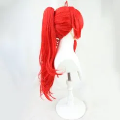 Red 80cm Genshin Impact Diluc Cosplay Wig 8 Red 80cm Genshin Impact Diluc Cosplay Wig -Disney Costumes Sales COS 063 02 50