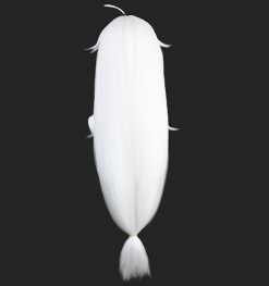 White 80cm Helltaker Cerberus Cosplay Wig -Disney Costumes Sales COS 063 03 14