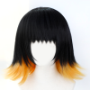 Black And Blonde 35cm Demon Slayer: Kimetsu No Yaiba Susamaru Cosplay Wig -Disney Costumes Sales COS 065 01 29