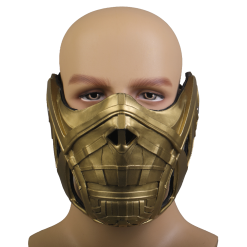 2021 Movie Mortal Kombat Scorpion Hanzo Hasashi Cosplay Mask