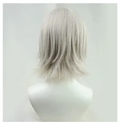 Silver 35cm Genshin Impact Lyney Cosplay Wig 8 Silver 35cm Genshin Impact Lyney Cosplay Wig -Disney Costumes Sales COS 067 02 44