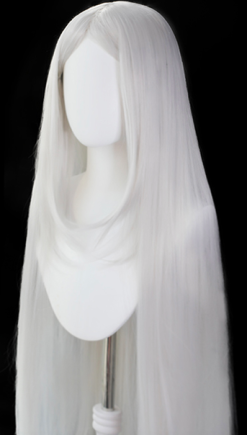 Silver 120cm Demon Slayer: Kimetsu No Yaiba Spider Demon (Mother) Cosplay Wig