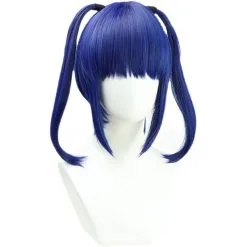 Blue 35cm High-Rise Invasion Ein Cosplay Wig 7 Blue 35cm High-Rise Invasion Ein Cosplay Wig -Disney Costumes Sales COS 083 01 61 1