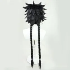 Black 80cm Blue Period Haruka Hashida Cosplay Wig 9 Black 80cm Blue Period Haruka Hashida Cosplay Wig -Disney Costumes Sales COS 091 03 10