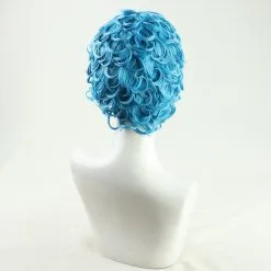 Blue 30cm JoJo's Bizarre Adventure: Golden Wind Ghiaccio Cosplay Wig -Disney Costumes Sales COS 097 03 12