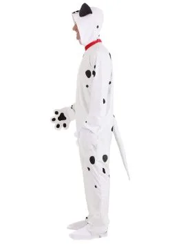 Fun Costumes Pongo Costume For Men From Disney's 101 Dalmatians -Disney Costumes Sales adult 101 dalmatians pongo costume onesie alt 7