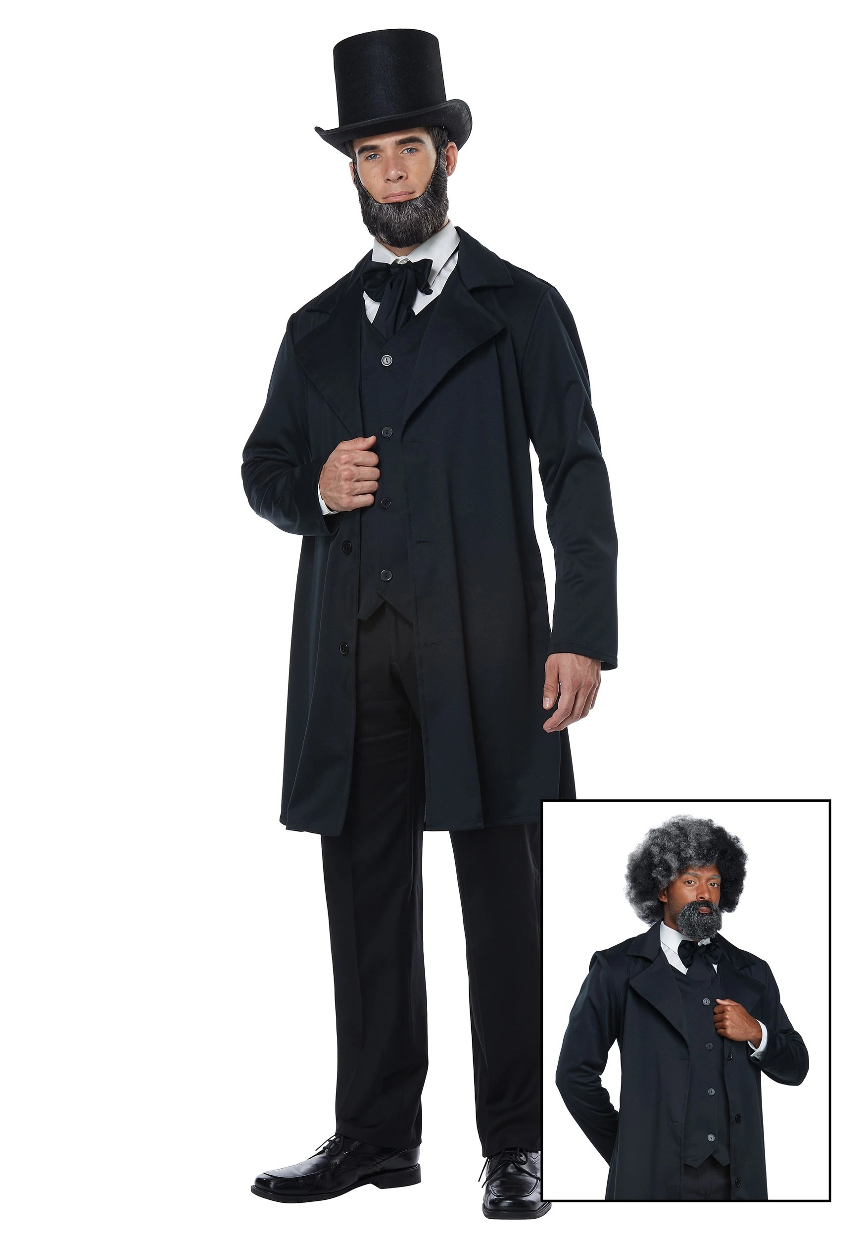 California Costume Collection Abraham Lincoln/Frederick Douglass Men's Costume 3 California Costume Collection Abraham Lincoln/Frederick Douglass Men's Costume