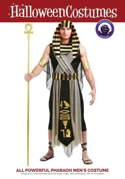 Fun Costumes All Powerful Pharaoh Men's Costume -Disney Costumes Sales adult all powerful pharaoh alt 8