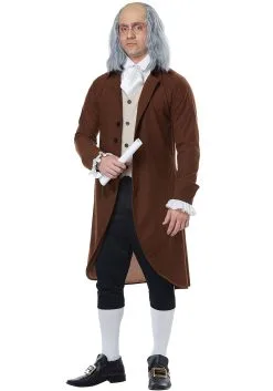California Costume Collection Benjamin Franklin Men's Costume