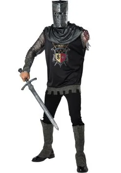 Fun World Black Knight Adult Costume